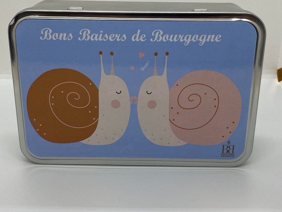 Boîte à sucre Bons Baisers de Bourgogne