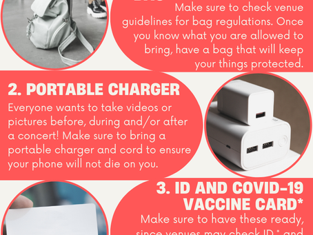 CONCERT PACKING LIST: WHAT SHOULD YOU ALWAYS BRING? [INFOGRAPHIC]