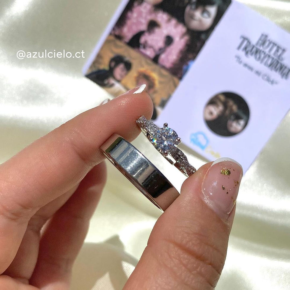 Miniatura: Anillos Promesa Transilvania 🖤✨