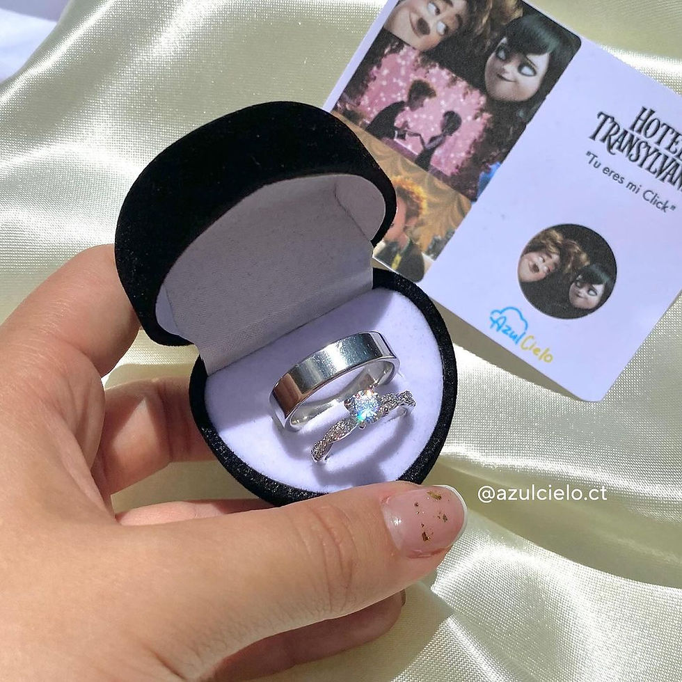 Miniatura: Anillos Promesa Transilvania 🖤✨