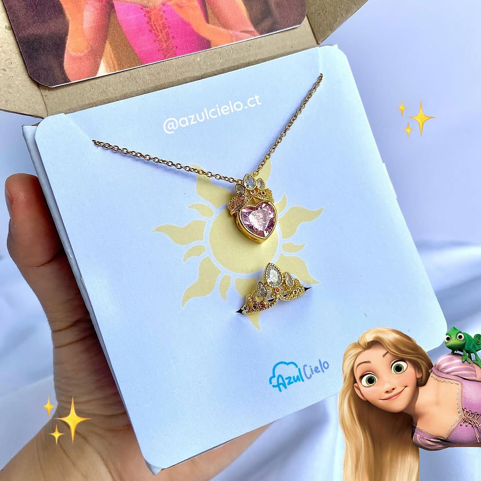 Miniatura: Set Rapunzel De Corona