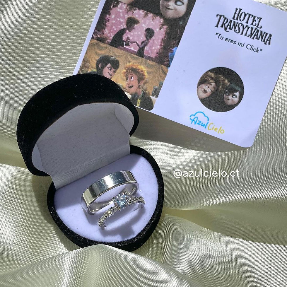 Miniatura: Anillos Promesa Transilvania 🖤✨