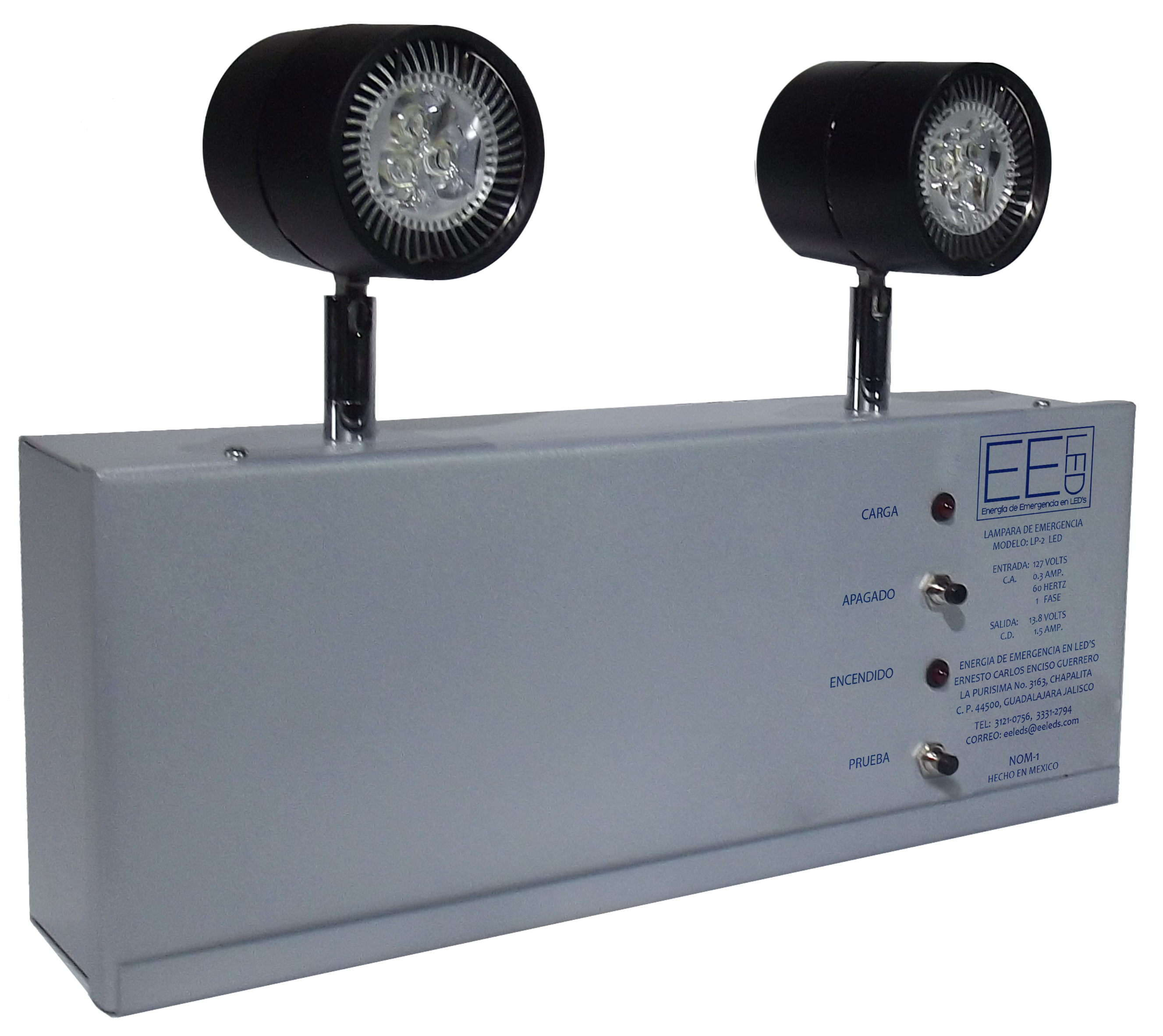 Alumbrado Industrial México Energía de Emergencia en LED's