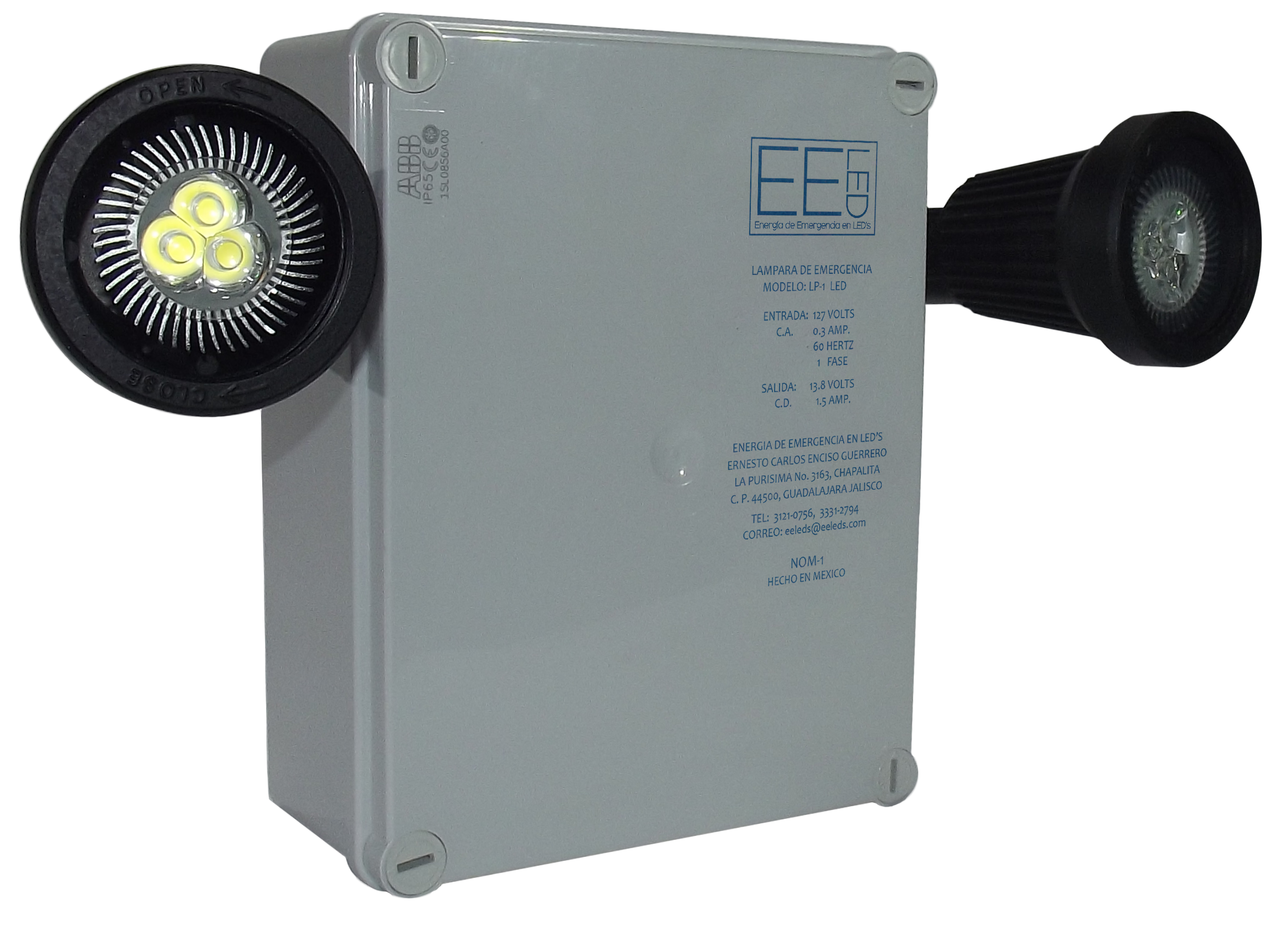 Alumbrado Industrial México Energía de Emergencia en LED's