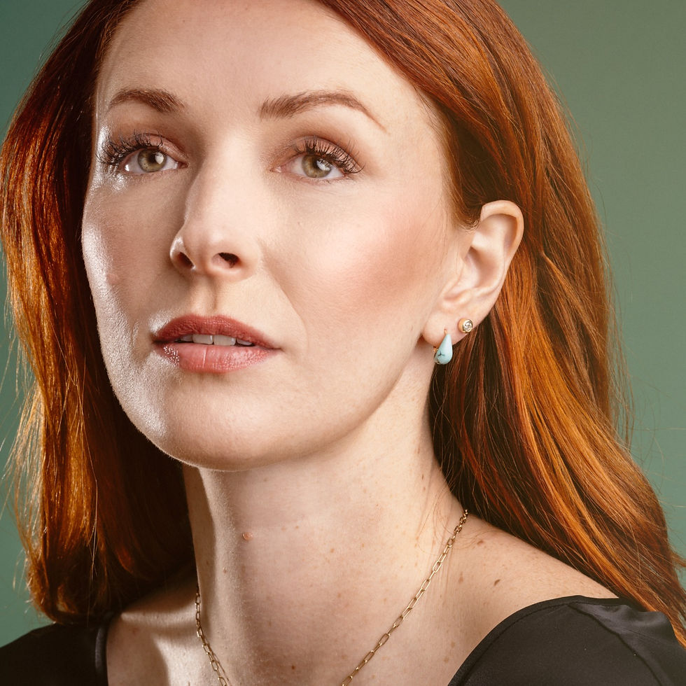 Thumbnail: Mini-Tumbler Huggies | 14K Fairmined Gold & Carved Stone Earrings