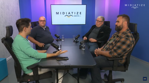 Podcast Midiatize recebe Bob Marochi do Jornal Plural