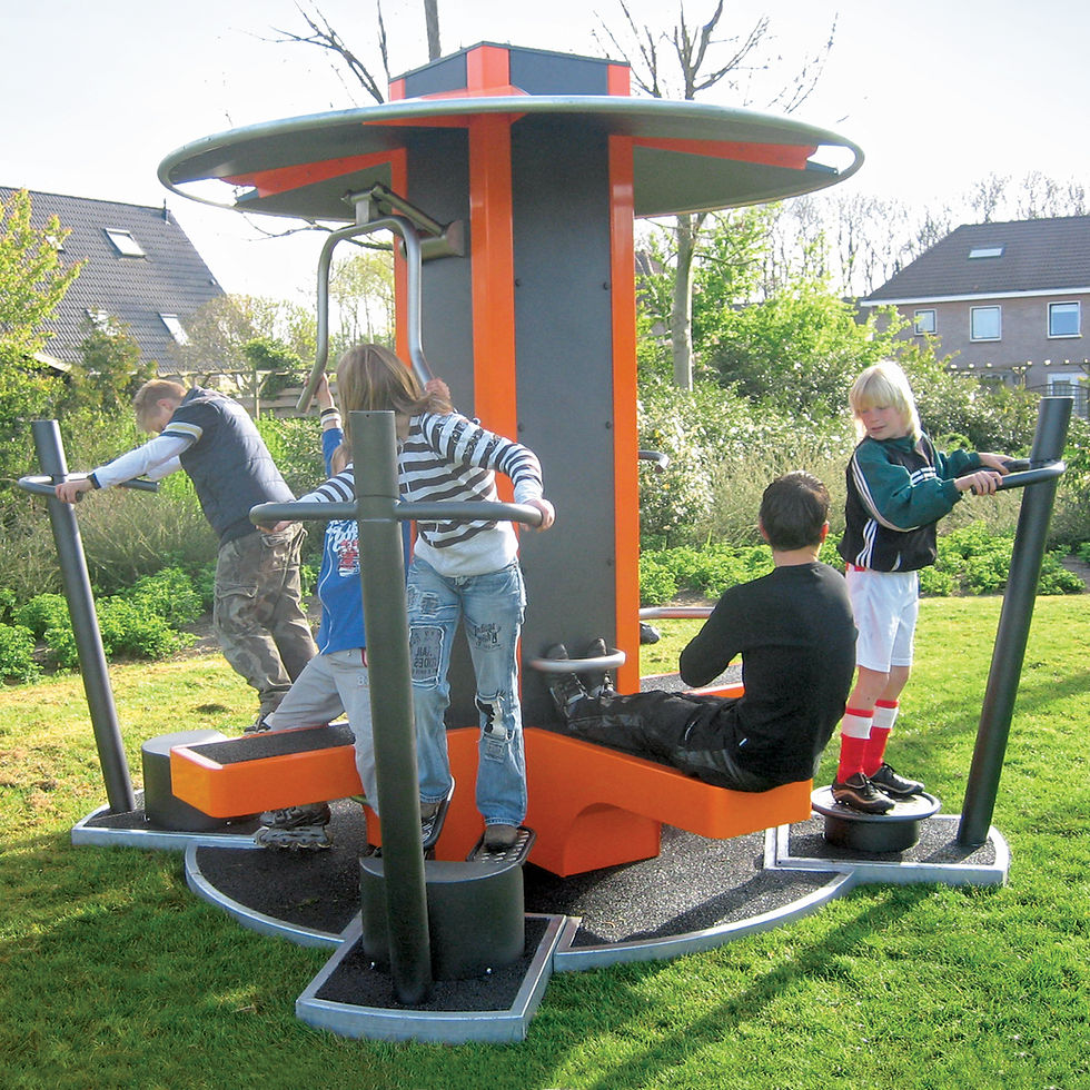 Centre fitness public pleine air