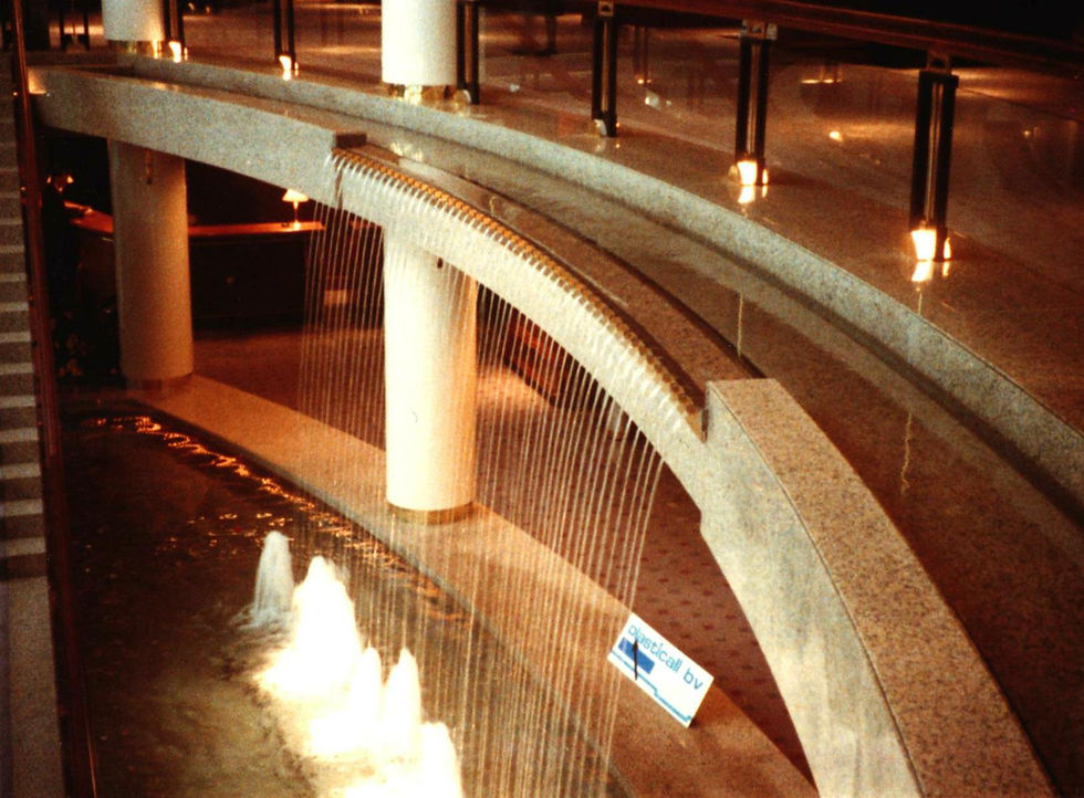 Chute d'eau-centre commercial -1991