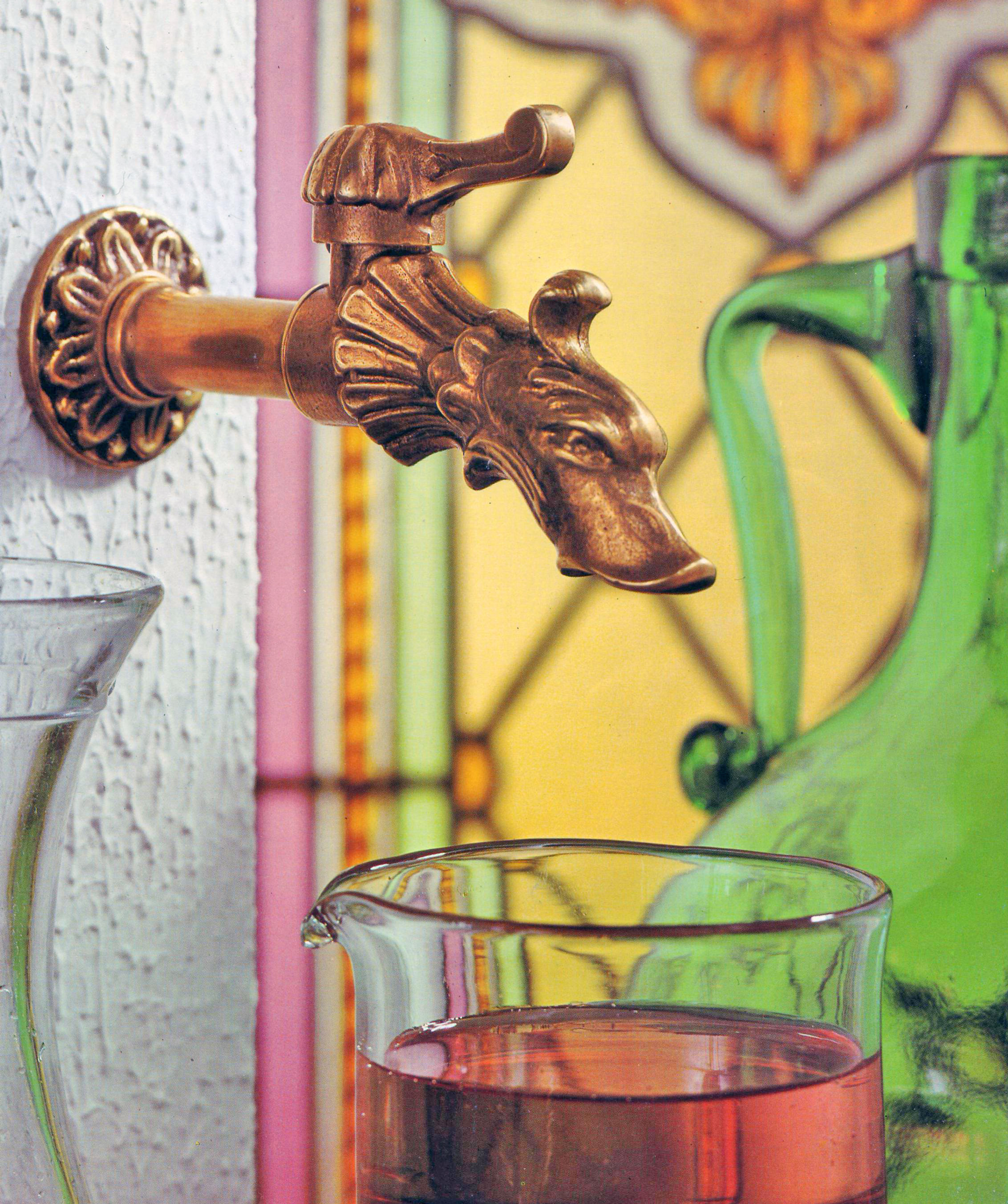 Robinet à tête d'animal