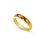 Thumbnail: Vintage Style Star Set Diamond Band Ring in Yellow Gold