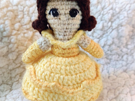 Princess Belle Amigurumi Crochet Pattern