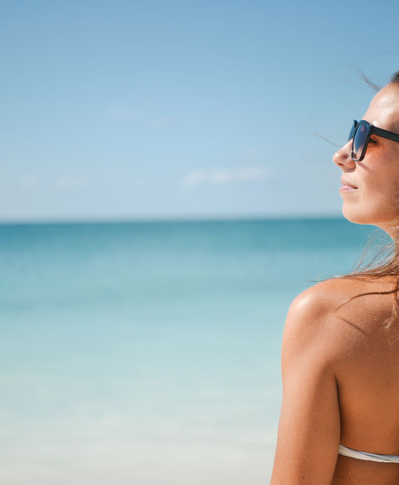 Woman by the Sea