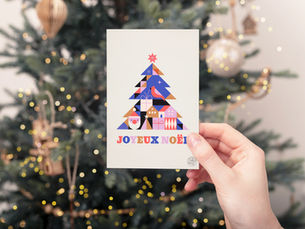 La carte Joyeux Noël 🎄