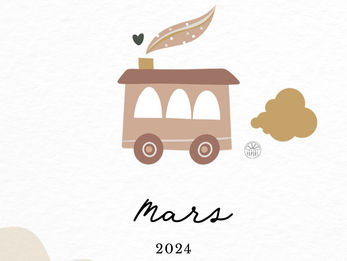 Le Calendrier Mensuel Mars 2024