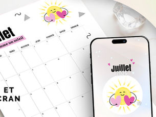 Calendrier Mensuel Juillet 2026
