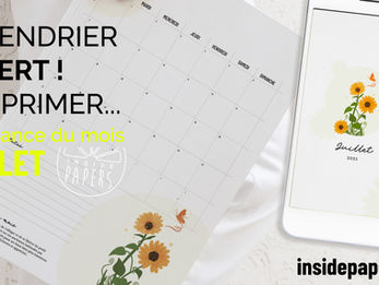 Le Calendrier Mensuel Juillet 2025