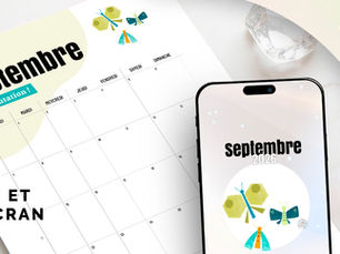 Calendrier Mensuel Septembre 2026