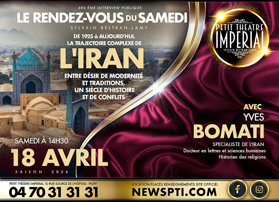 RENDEZ VOUS DU SAMEDI SPECIAL IRAN