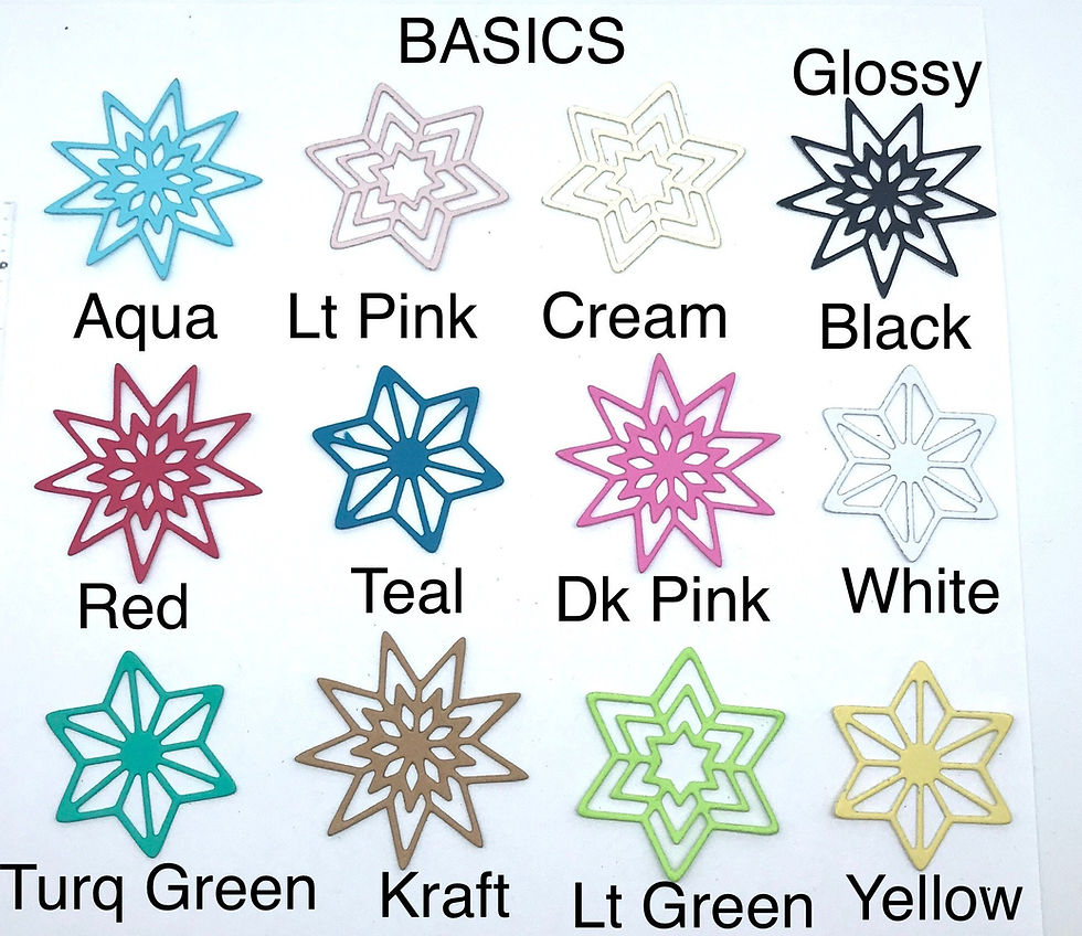 Thumbnail: Die Cuts Large Filigree Easter Egg 6 Pieces Glitter Cardstock Easter Embellishme