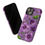 Thumbnail: iPhone 15 16 Case Cute Frog Purple Flowers
