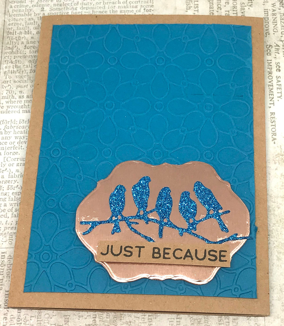 Thumbnail: Die Cuts Birds on a Wire 10 Pieces