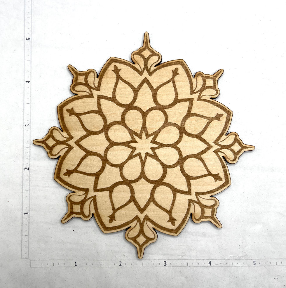 Thumbnail: DIY Paint Kit Mandala A Craft Kit Activities Wood Paint Set Gift