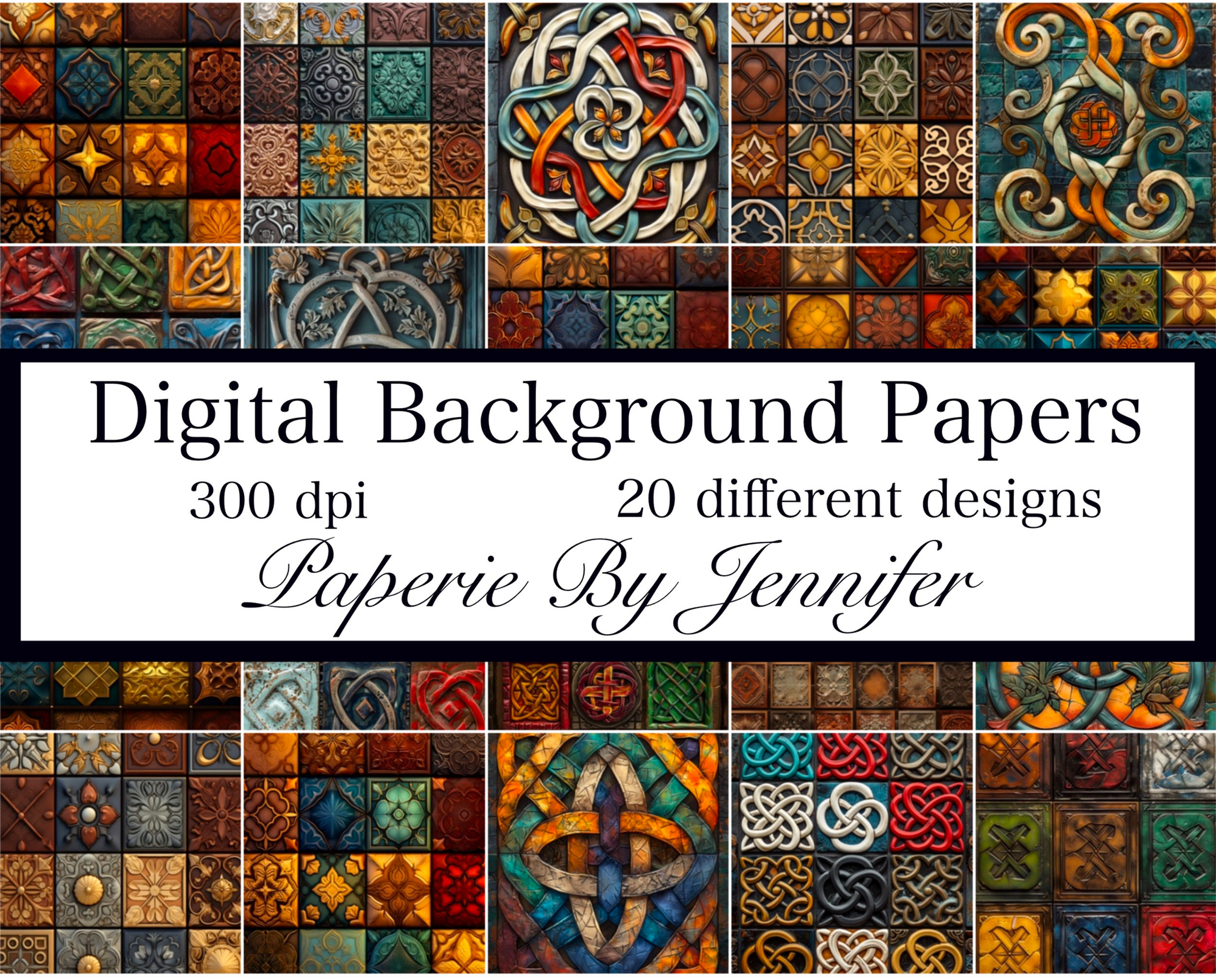 Den Tiles Backgrounds Images 20 Instant Download