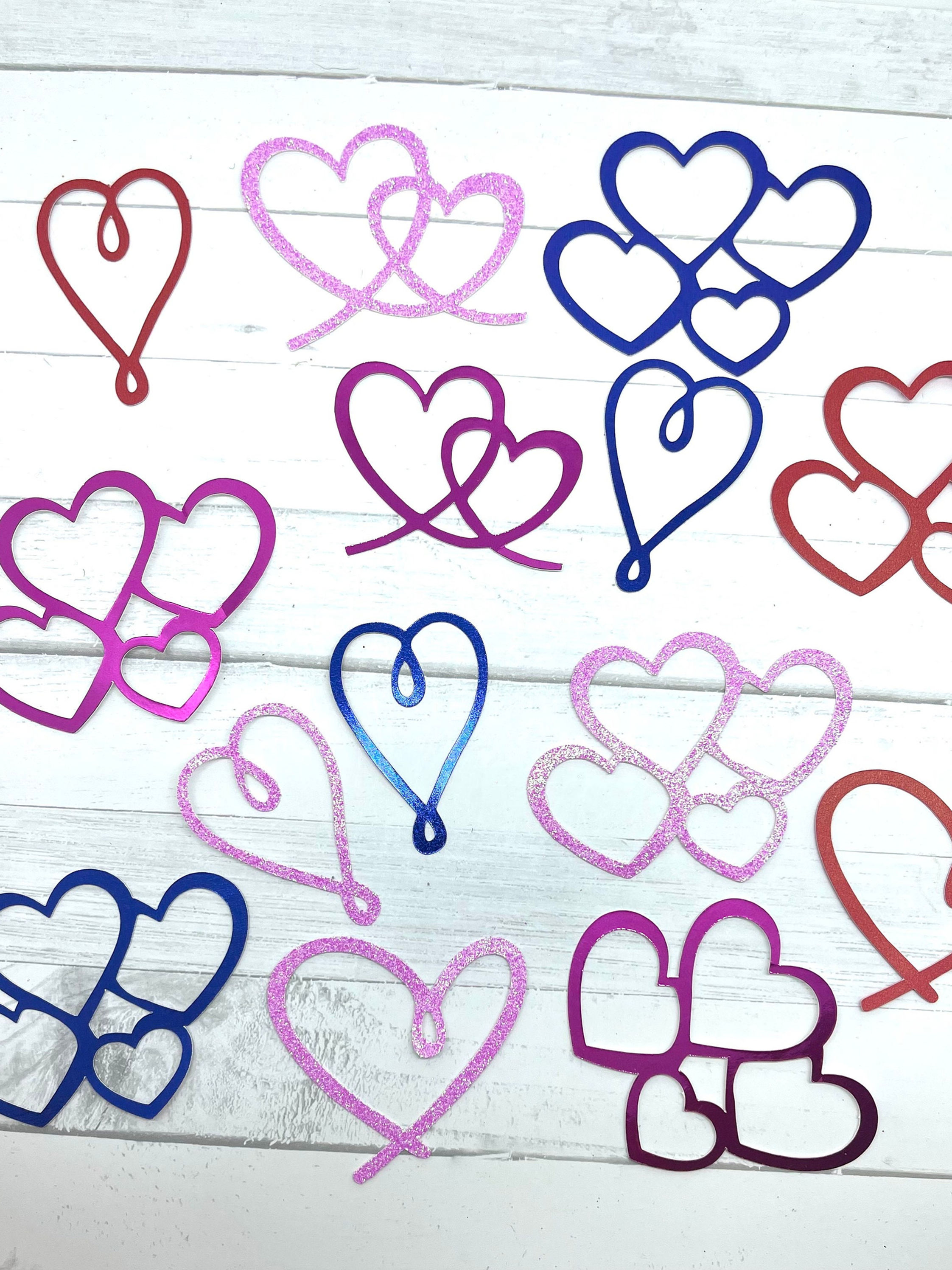 Die Cuts Heart 12 Pieces