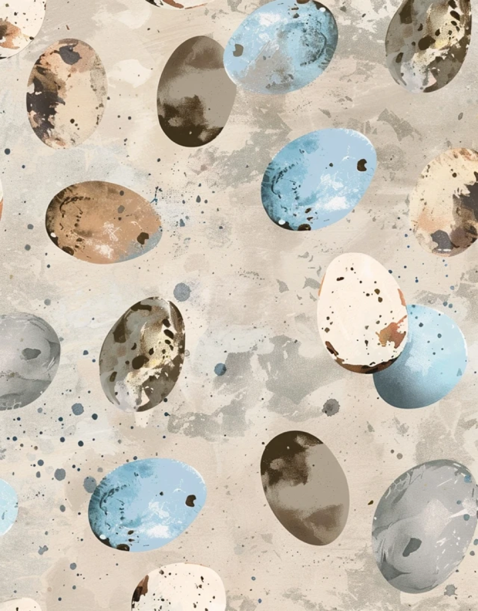 Thumbnail: Vintage Bird Eggs Images 20 Instant Download Opalescen