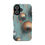 Thumbnail: Phone Case Metal Grungy Blue Paint Bubbles Tough Cases