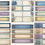 Thumbnail: Larkspur Fields Long Labels Ephemera Images 12 Sheets Instant Download Junk Jour