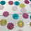 Thumbnail: Die Cuts Daisy Small Flower 40 Pieces Foil Mirror Glitter Shimmer Basic Cardstoc