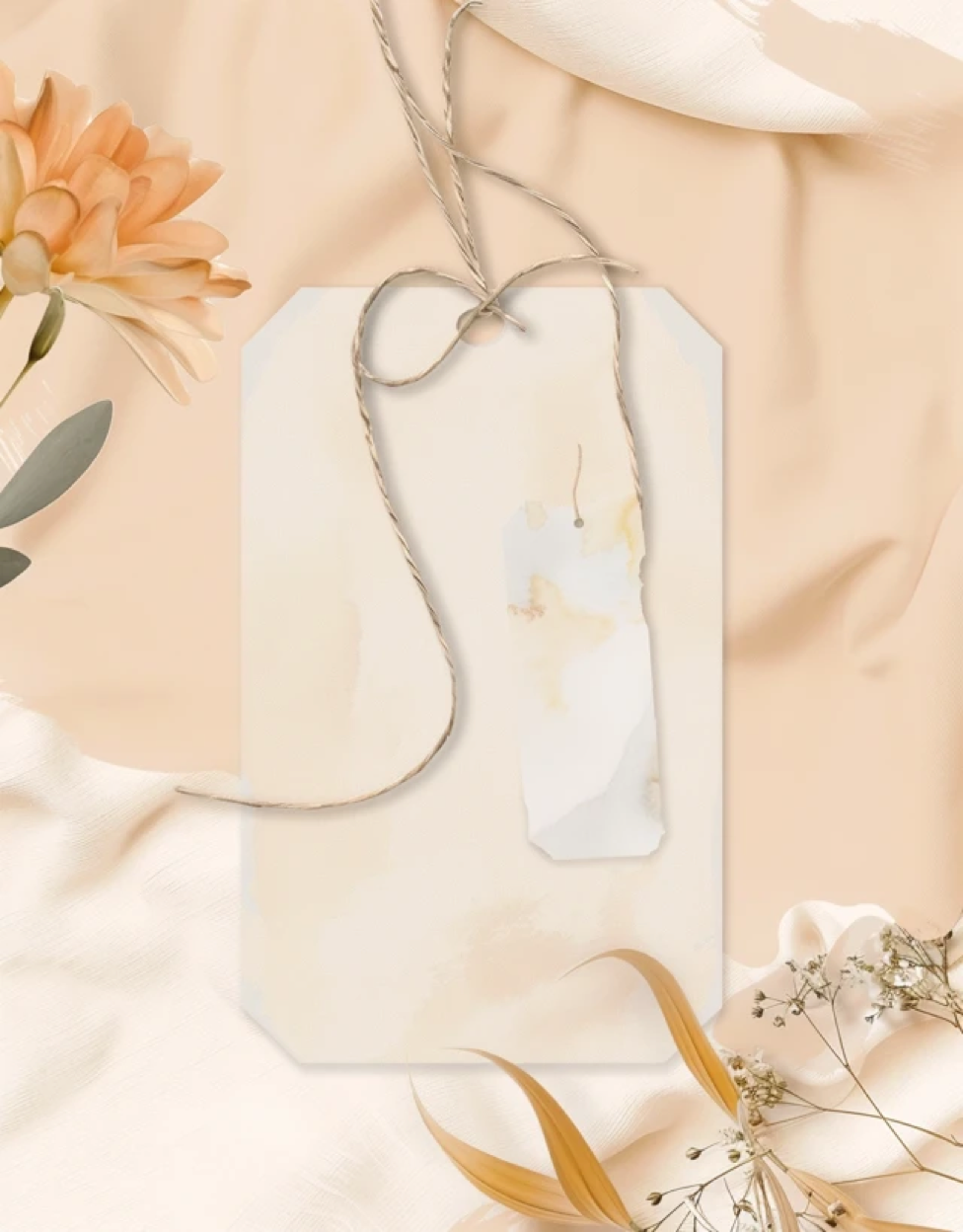 Thumbnail: Serene Tag Background Images 20 Instant Download Opalescen