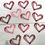 Thumbnail: Die Cuts String Heart 18 Pieces Open Heart Cut Outs