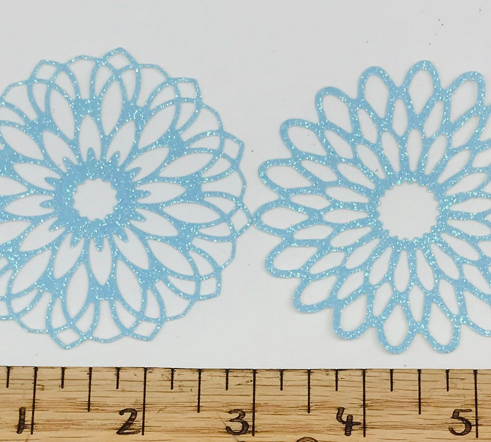 Thumbnail: Die Cuts Medallion Flower 8 Pieces