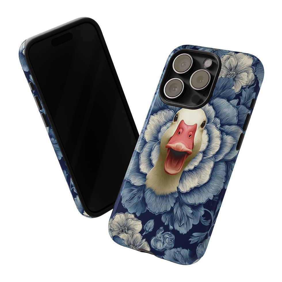 Thumbnail: iPhone 15 16 Case Goose in Bloom
