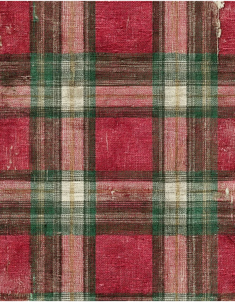 Thumbnail: Distressed Christmas Plaid Papers Backgrounds 20 Designs Instant Download