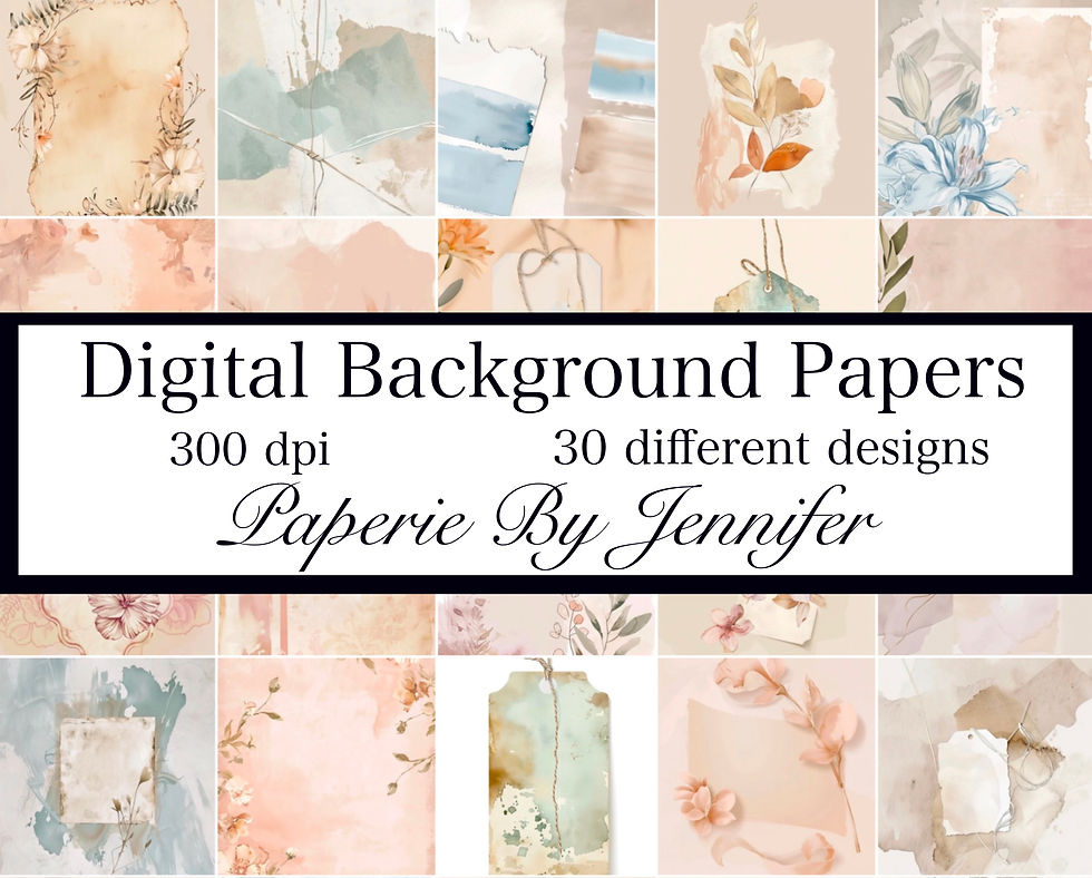 Serene Tag Background Images 20 Instant Download Opalescen
