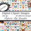 Thumbnail: Butterflies Clipart DIGITAL 10 Card Background Printabl