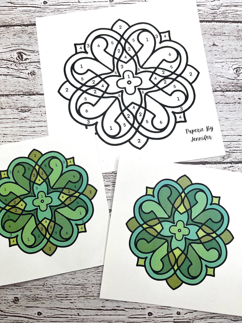 Thumbnail: DIY Paint Kit Mandala D Craft Kit Activities Wood Paint Set Gift