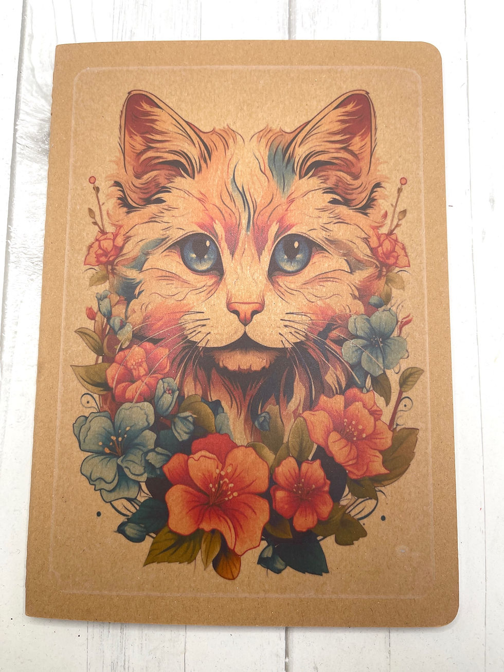 Thumbnail: Cute Cat Mini Notebook 30 Sheets Blank Notebook Cat Notebook for Journaling Cat