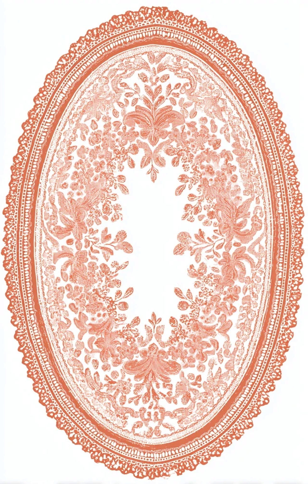 Thumbnail: Lacy Ovals Backgrounds Images 20 Instant Download
