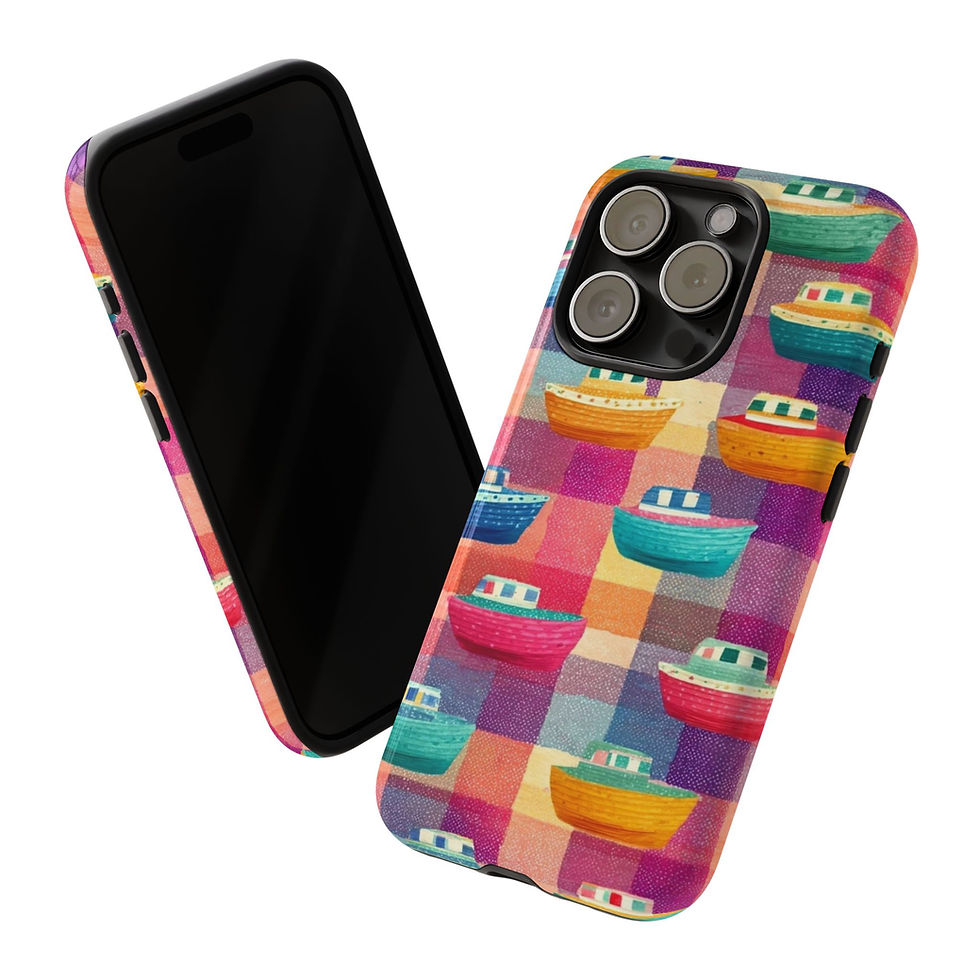 Thumbnail: iPhone 15 16 Case Boats of Delight