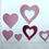 Thumbnail: Die Cuts Classic Heart 28 Pieces Glitter Foil Basic Cardstock Heart DieCuts Hear