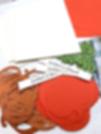 Thumbnail: CUSTOME ORDER 7 Sets DIY Fall Pumpkin Card Kit 4 Cards Greeting Cards