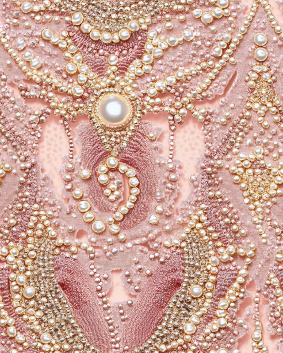 Thumbnail: Beadwork Backgrounds Images 20 Instant Download