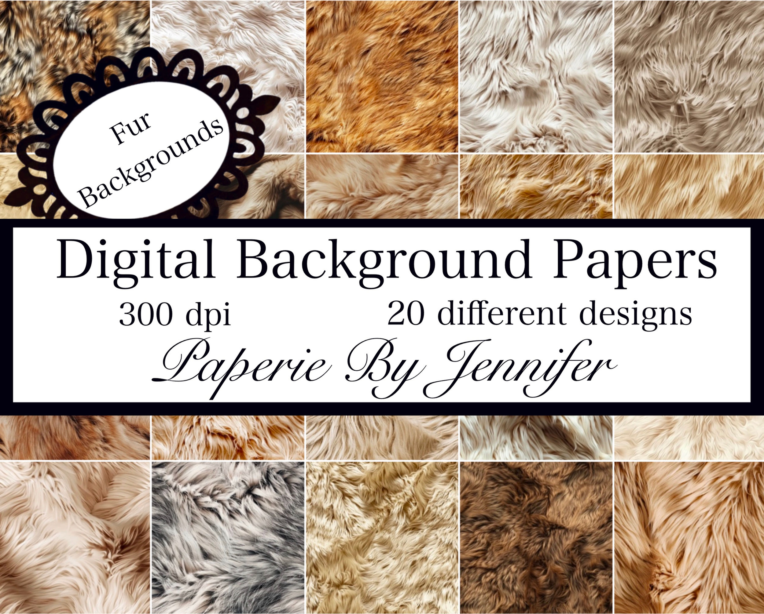 Fur Background Images 20 Instant Download Opalescen