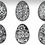 Thumbnail: Free Digital File: Filigree Eggs SVG Images