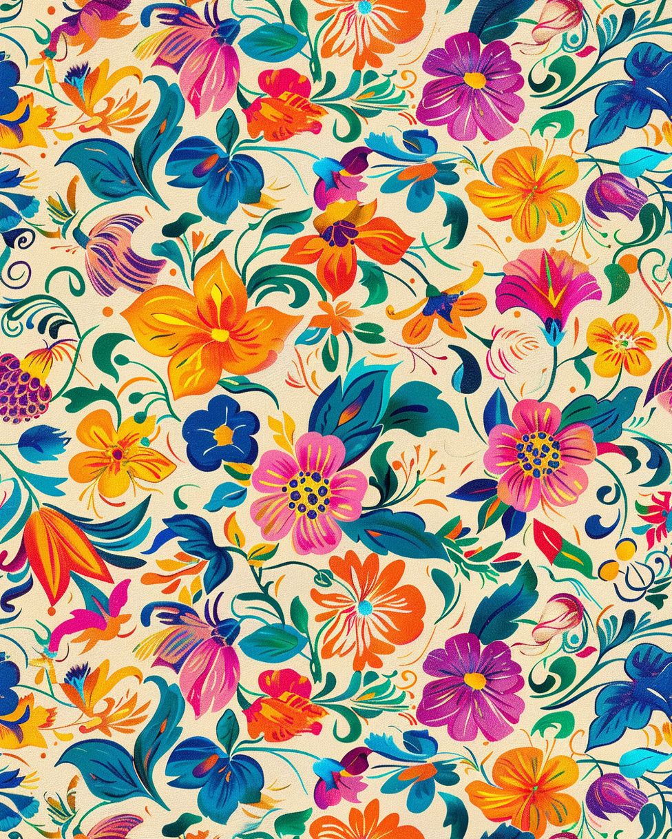 Thumbnail: Colorful Florentine Backgrounds Images 20 Instant Download