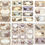 Thumbnail: FlutterBy Butterfly Labels 12 Sheets Ephemera Instant Download Designs Junk